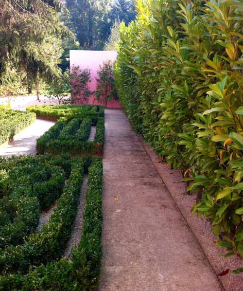 Jardim no centro do Porto